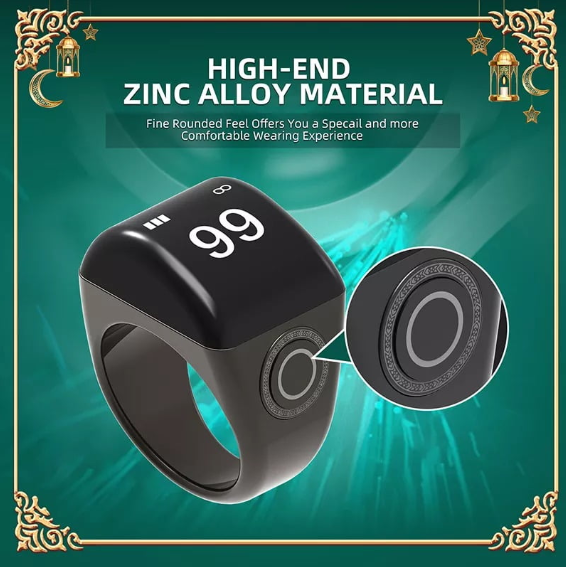 Equantu Plastic Zikr ring Tasbih ring QB702 Lite