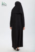 LOSYANA Single Fare Zippered Prayer Dress in Plum! Islamic Mart