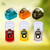 Digital Tally Finger Counter with Led, Colorful Tasbeeh