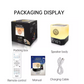 Touch Lamp Azan Clock Quran Cube Speaker QB303