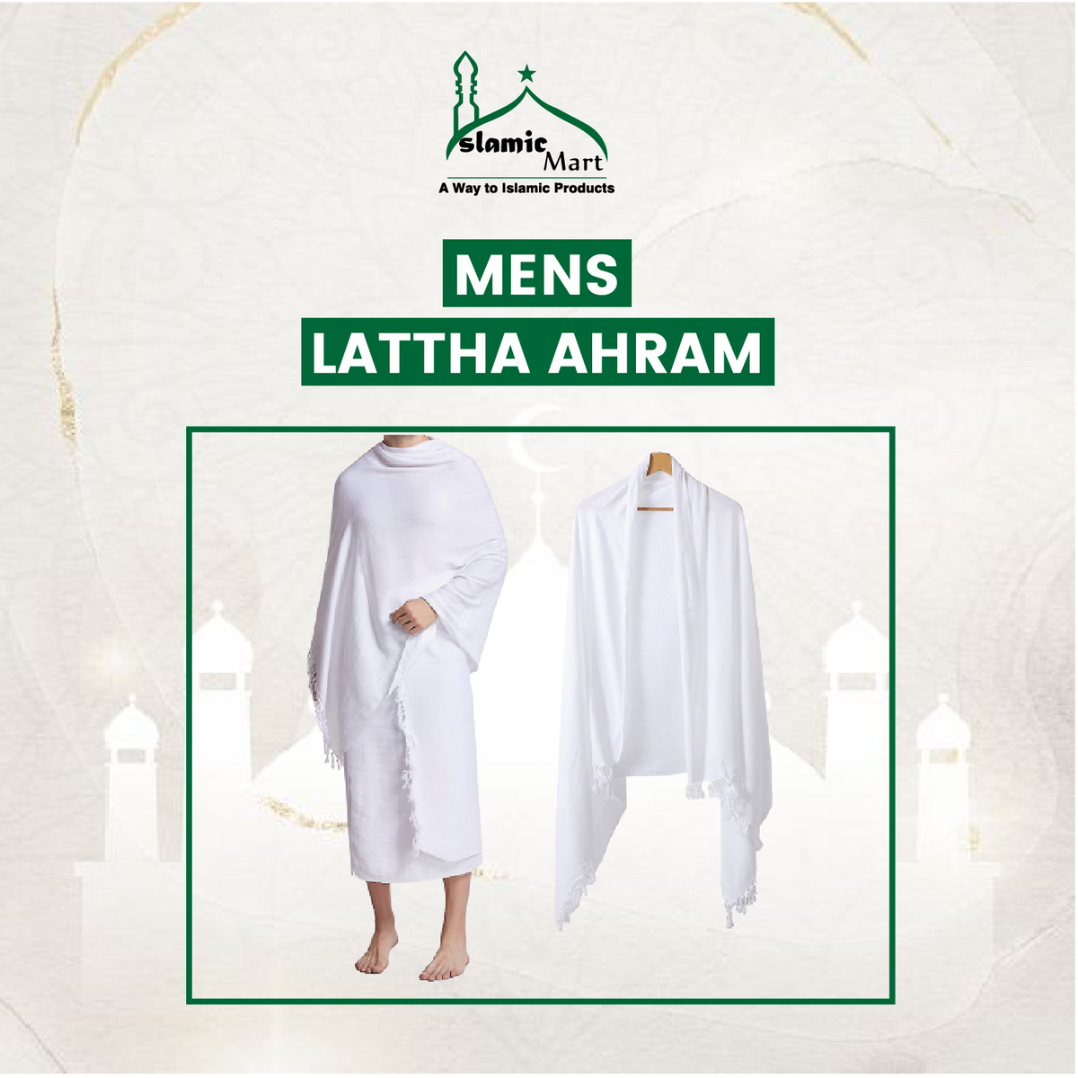 MEN LATTHA AHRAM – Islamicmart.com.pk