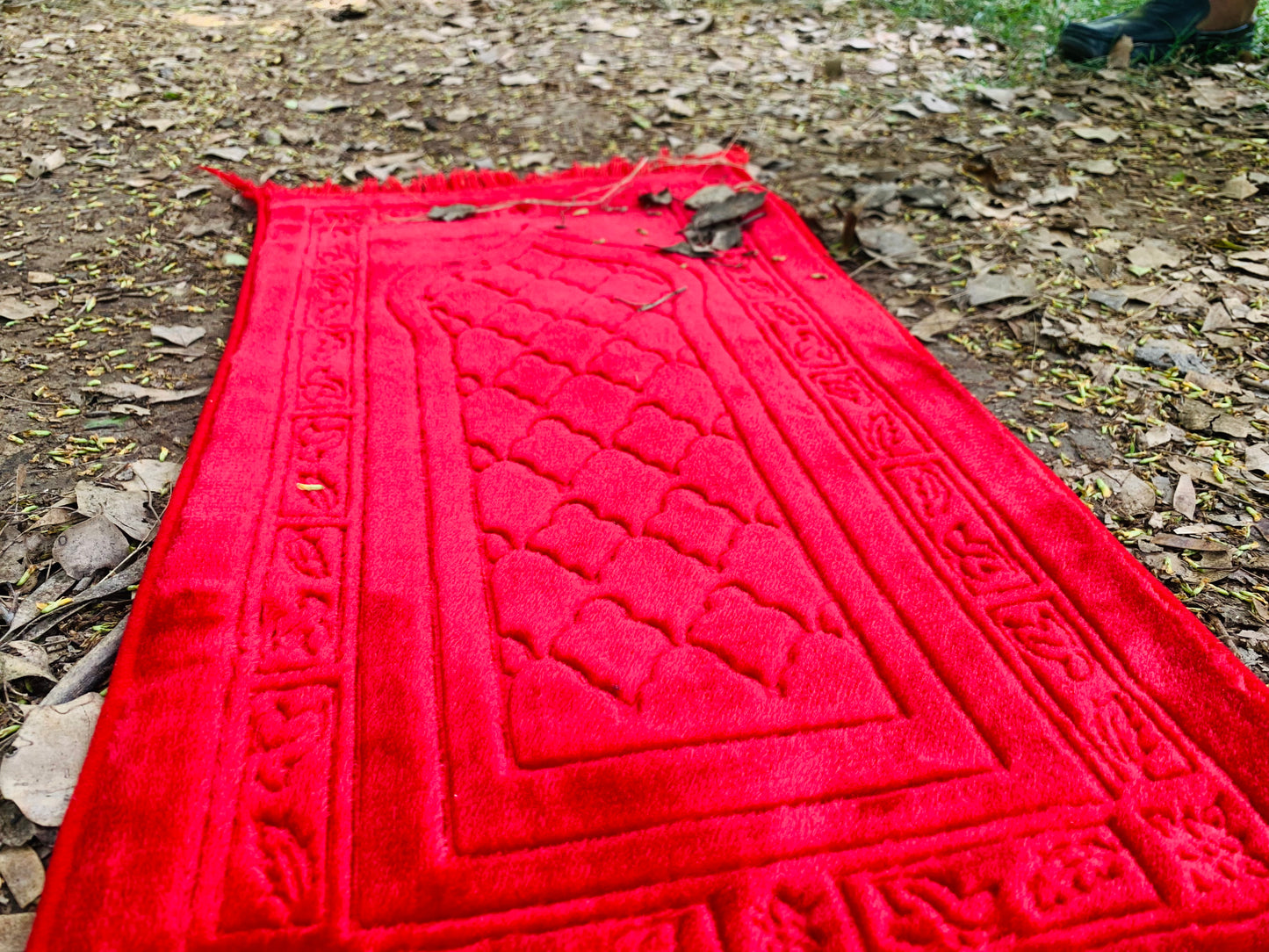 Baby foaming prayer mat