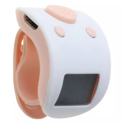 Mini Digital LCD Electronic Finger Ring Hand Tally Counter Tasbeeh | 9 Digit Prayer Rechargeable